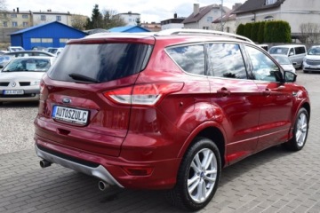Ford Kuga II SUV 2.0 TDCi 180KM 2015 Ford Kuga 2.0 TDCI , 180 PS, 4x4, Czerwony- metalik, AUTOMAT, Bogata wersja, zdjęcie 8