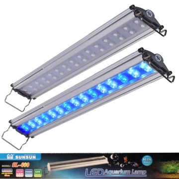 Oświetlenie 30 LED BELKA OŚWIETLENIOWA 52-77cm B/N
