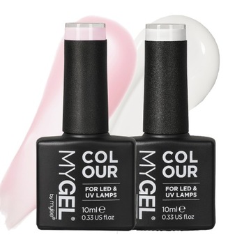 MYGEL 2x10ml Lakiery Hybrydowe French Manicure