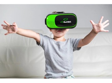 ОЧКИ VR ОЧКИ 3D КОРОБКА ВИРТУАЛЬНОЙ РЕАЛЬНОСТИ + ПУЛЬТ ДУ