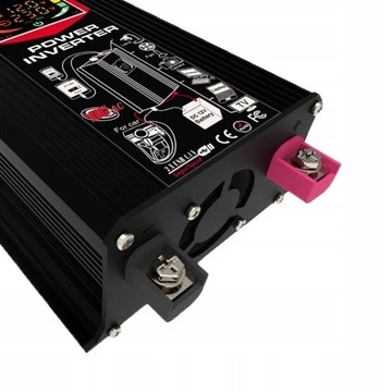 (Автомобильный инвертор 6000 Вт от 12 В до 220 В, 50 Гц)