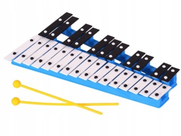 Cymbałki 27 tonowe, chromatyczne