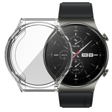 СИЛИКОНОВЫЙ ЧЕХОЛ МЕТАЛЛИК ДЛЯ HUAWEI WATCH GT 2 PRO