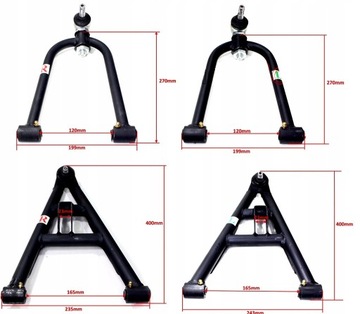 4x WAHACZ PRZÓD GÓRA DÓŁ Quad ATV Bashan 200/250cc