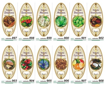 Наклейки Этикетки для ЛИКЕРОВ Водонепроницаемые