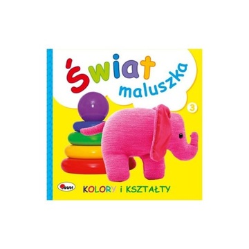 ŚWIAT MALUSZKA KOLORY KSIĄŻECZKA HARMONIJKA