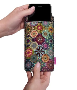 Etui na smartfon BERTONI z filcu Valencia 10 x 17,5 cm