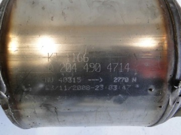 MERCEDES E CLASS W211 211 КАТАЛИТИЧЕСКИЙ НЕЙТРАЛИЗАТОР KT1166