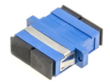 Adapter światłowodowy SC/UPC duplex jednomodowy