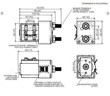 Контактор Albright SW80 48В 125А Замена