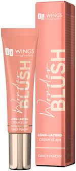 AA WINGS OF COLOR WONDER BLUSH FANCY PEACHY RÓZ W KREMIE