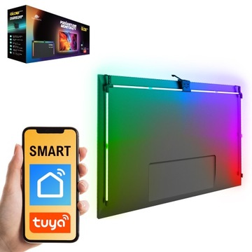 Podświetlenie TV Spacetronik Glow Three 75 cali LED Sterowanie Aplikacją