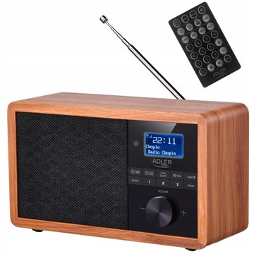 RADIO DAB+ FM RDS BLUETOOTH ZEGAR ALARM PILOT