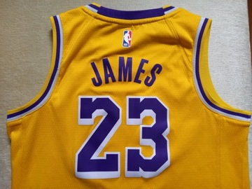 NBA James 23 Lakers — детская футболка Nike M