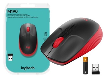 MYSZKA MYSZKA BEZPRZEWODOWA LOGITECH M190 OPTYCZNY SENSOR