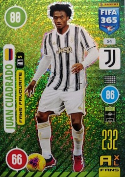 FIFA 365 2021 FANS FAVOURITE 54 CUADRADO