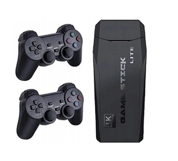 KONSOLA GRA TELEWIZYJNA HDMI RETRO 2 PADY 128GB PAMIĘCI, 20000+ GIER