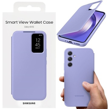 ЧЕХОЛ-КОШЕЛЕК ДЛЯ SAMSUNG GALAXY A54 5G SMART VIEW, ОРИГИНАЛЬНЫЙ С НАПОЛЬНЫМ ЧЕХОЛОМ