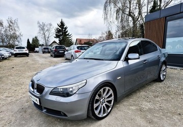 BMW Seria 5 E60 2005 BMW Seria 5 BENZYNA R6 177KM SKORA automat atrakcyjny wyglad okazja, zdjęcie 25