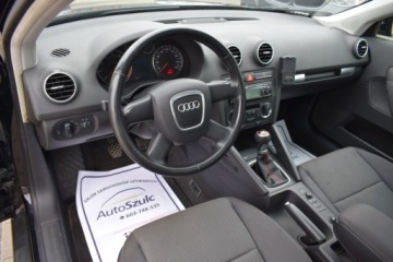 Audi A3 8P Hatchback 3d 2.0 FSI 150KM 2005 Audi A3 Sportback 8P 2.0 Benzyna, 5-Drzwi, Zarejestrowany, 150 KM, 6-Biego, zdjęcie 16