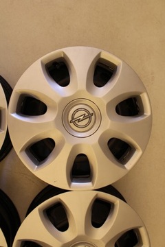 СТАЛЬНЫЕ ДИСКИ + КОЛПАКИ OPEL CORSA ADAM 15 4x100 ET39