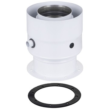 Adapter Turbo 60/100 x 80/125 biały SX-TD-ATB