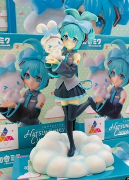 Фигурка Аниме Манга Vocaloid Hatsune Miku x Cinnamoroll Luminasta Sega JPN