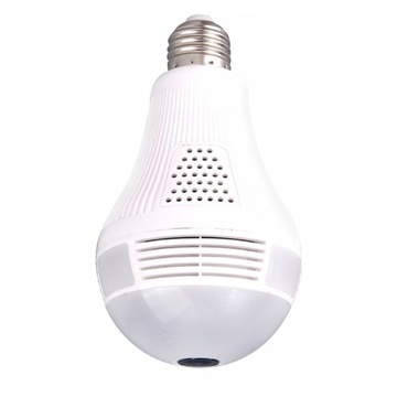 Kamera IP WiFi 360 monitoring w LED audio