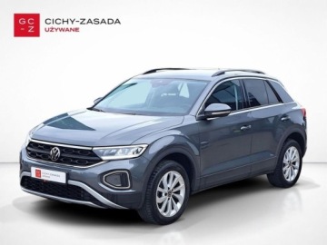 Volkswagen T-Roc I SUV Facelifting 1.5 TSI ACT 150KM 2023 Volkswagen T-Roc Life doposazenie, Salon PL, FV23, Bezwypadkowy 1.5