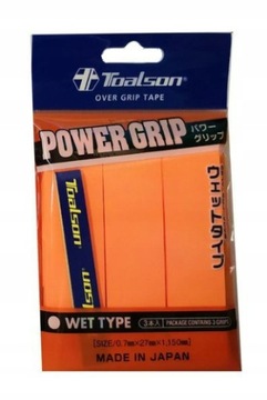 Owijka wierzchnia Toalson Power Grip 3P pomarańcz