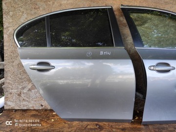 ДВЕРЬ ПРАВАЯ ЛЕВАЯ ПЕРЕДНЯЯ ЗАДНЯЯ BMW E60 SILBER GRAU MET