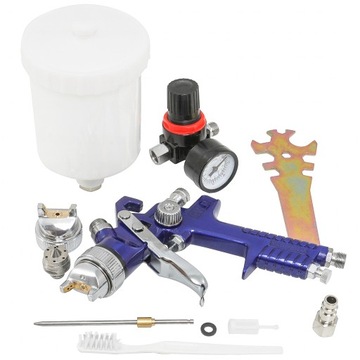 КРАСКУ-ПИСТОЛЕТ ДЛЯ ПОКРАСКИ 2 ФОРСУНКИ HVLP 600ML 1,4 мм 1,7 мм