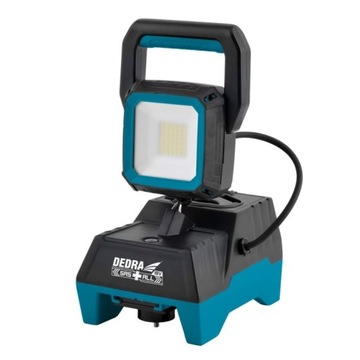 LAMPA WARSZTATOWA AKUMULATOROWA 1600LM 18V DEDRA
