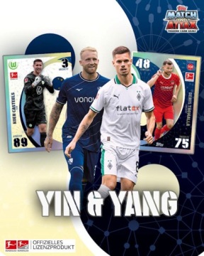 Bundesliga Match Attax 2024 может выбрать цвет карты Topps