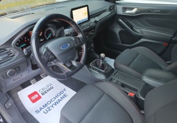 Ford Focus III Sedan Facelifting 1.0 EcoBoost 125KM 2018 Ford Focus 125KM EcoBoost ST-Line SalonPL SerwisASO Iwl. FV23 Gwarancja, zdjęcie 9