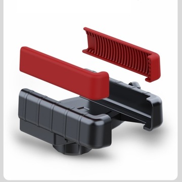 ANTY-WSTRZĄSOWY UCHWYT NA ROWER MOTOR KIEROWNICE , MOŻE OBRACAĆ 360 STOPNIE