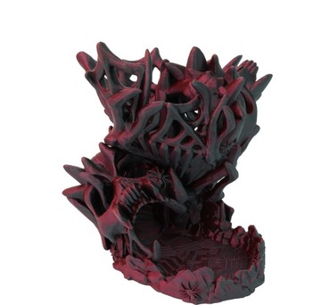 Średni koszmar - wieża do kości Cinderwing3D Nightmare Dice Tower Czerwony