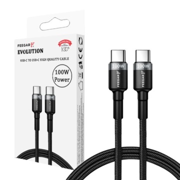 Feegar USB-C to Type-C QC3.0 cable 100W 5A