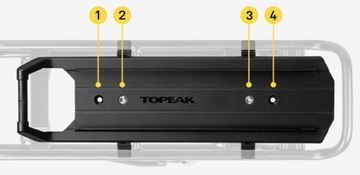 Topeak Mtx Omni Quicktrack Adaptor Крепление для велосипеда, адаптер для системы Mtx
