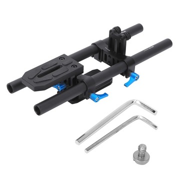 FOTGA DP500 II Czarny stop aluminium 15 mm System