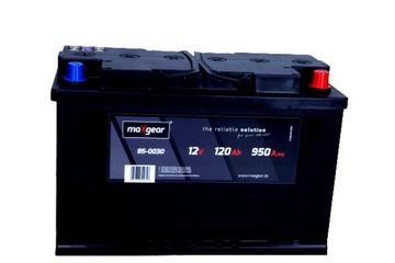 MAXGEAR AKUMULATOR 12V 120AH 950A L- 350X175X230
