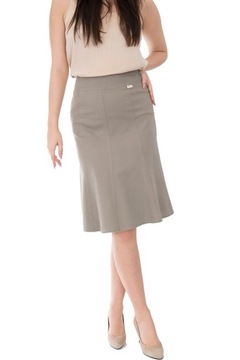 SPÓDNICA BAWEŁNA ROZKLOSZOWANA (38-52) KOLORY r.52