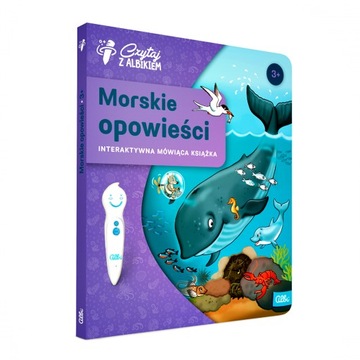 CZYTAJ Z ALBIKIEM MORSKIE OPOWIEŚCI Interaktywna Książka ALBIK ALBI 3+