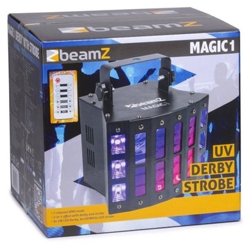 Прожектор DERBY LED STROBO с дистанционным управлением DMX Mobile DJ