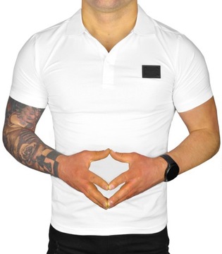 POLO MĘSKA POLÓWKA KOSZULKA ELASTYCZNA KOŁNIERZ JAKOŚĆ