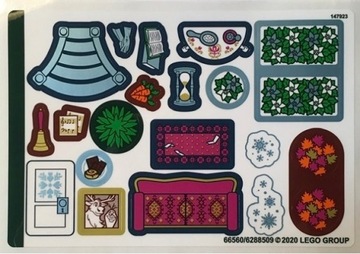 4You LEGO - DISNEY 43175 (2) NAKLEJKA KRAINA LODU