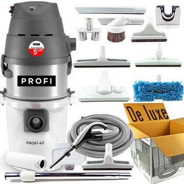Odkurzacz CENTRALNY PROFI 43 1540W + ZESTAW DELUXE