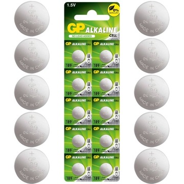 10x BATERIA GP LR54 LR1130 AG10 V389 G10 189