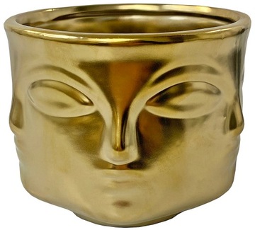 OSŁONKA FLAKON WAZON TWARZ GŁOWA DONICA doniczka