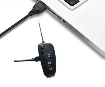 MINI KAMERA UKRYTA W KLUCZYKU SAMOCHODOWYM NAGRYWANIE W NOCY DETEKCJA RUCHU